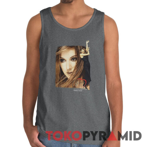 1998 Celine Dion Let's Talk About Love Tank Top 1998 Celine Dion Let's Talk About Love Tank Top