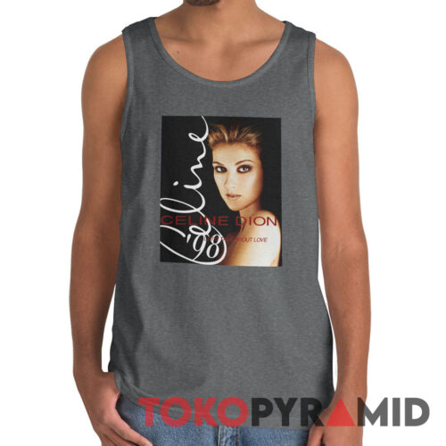 1998 Celine Dion Let's Talk About Love Tank Top 1998 Celine Dion Let's Talk About Love Tank Top