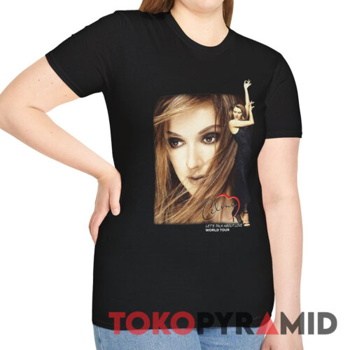 1998 Celine Dion Let's Talk About Love Tee 1998 Celine Dion Let's Talk About Love Tee
