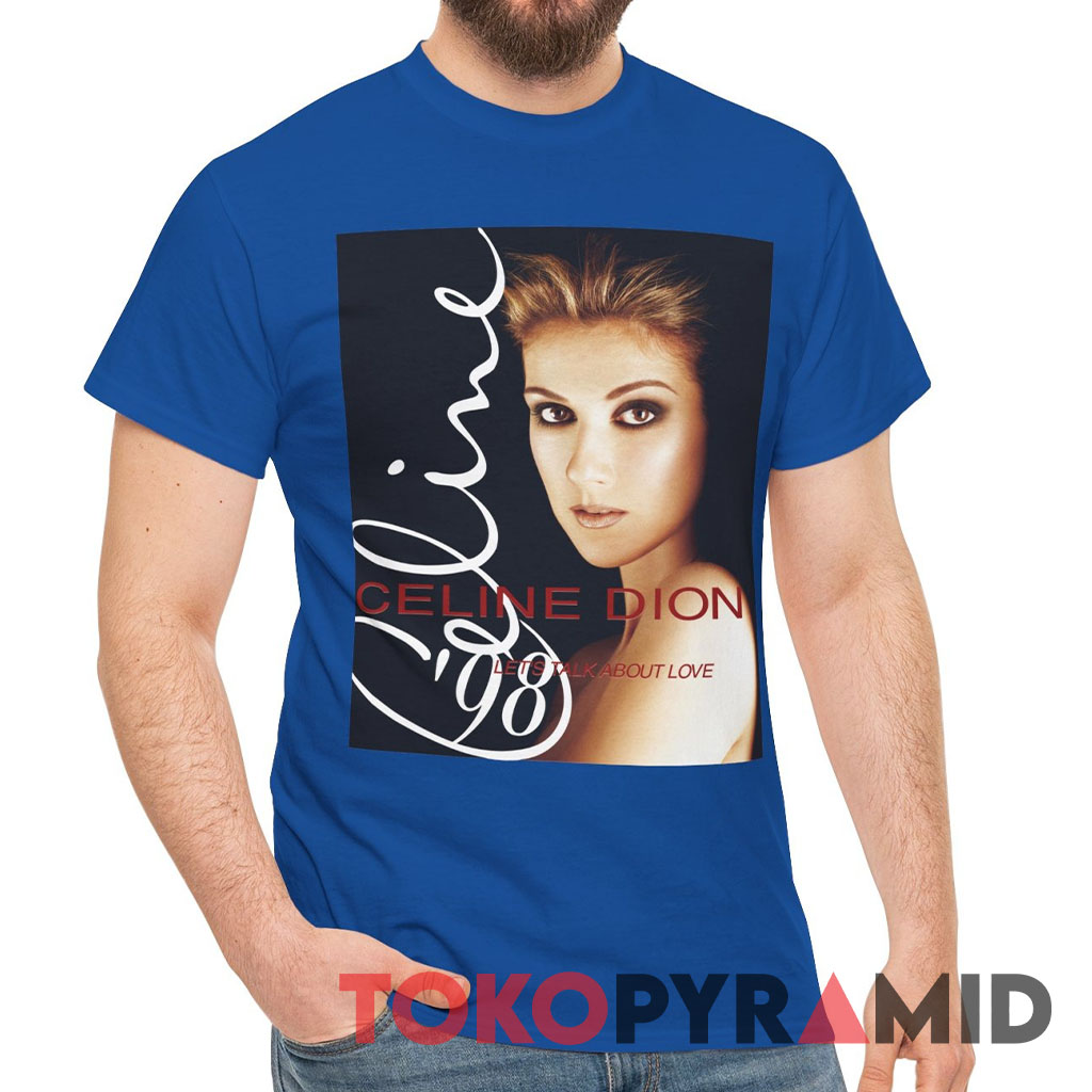 1998 Celine Dion Let's Talk About Love Tee 1998 Celine Dion Let's Talk About Love Tee