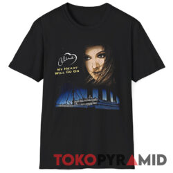 1998 Celine Dion My Heart Will Go On Shirt