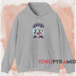 1998 Cleveland Indians Major League Baseball Shirt 2 1998 Cleveland Indians Major League Baseball Shirt Grey Hoodie