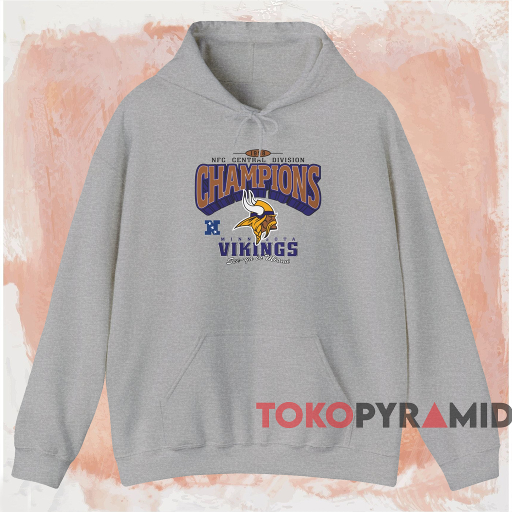 1998 Minnesota Vikings See Ya In Miami Shirt Grey Hoodie 1998 Minnesota Vikings See Ya In Miami Shirt Grey Hoodie