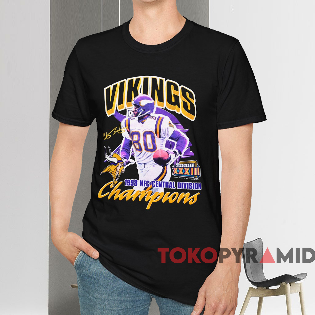 1998 Minnesota Vikings Super Bowl Xxxiii Champions Shirt Black T shirt 1998 Minnesota Vikings Super Bowl Xxxiii Champions Shirt Black T shirt