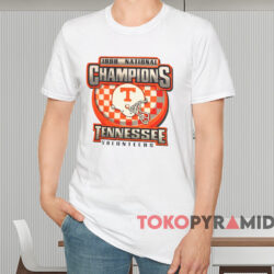 1998 National Champions Tennessee Volunteers Shirt Black T shirt