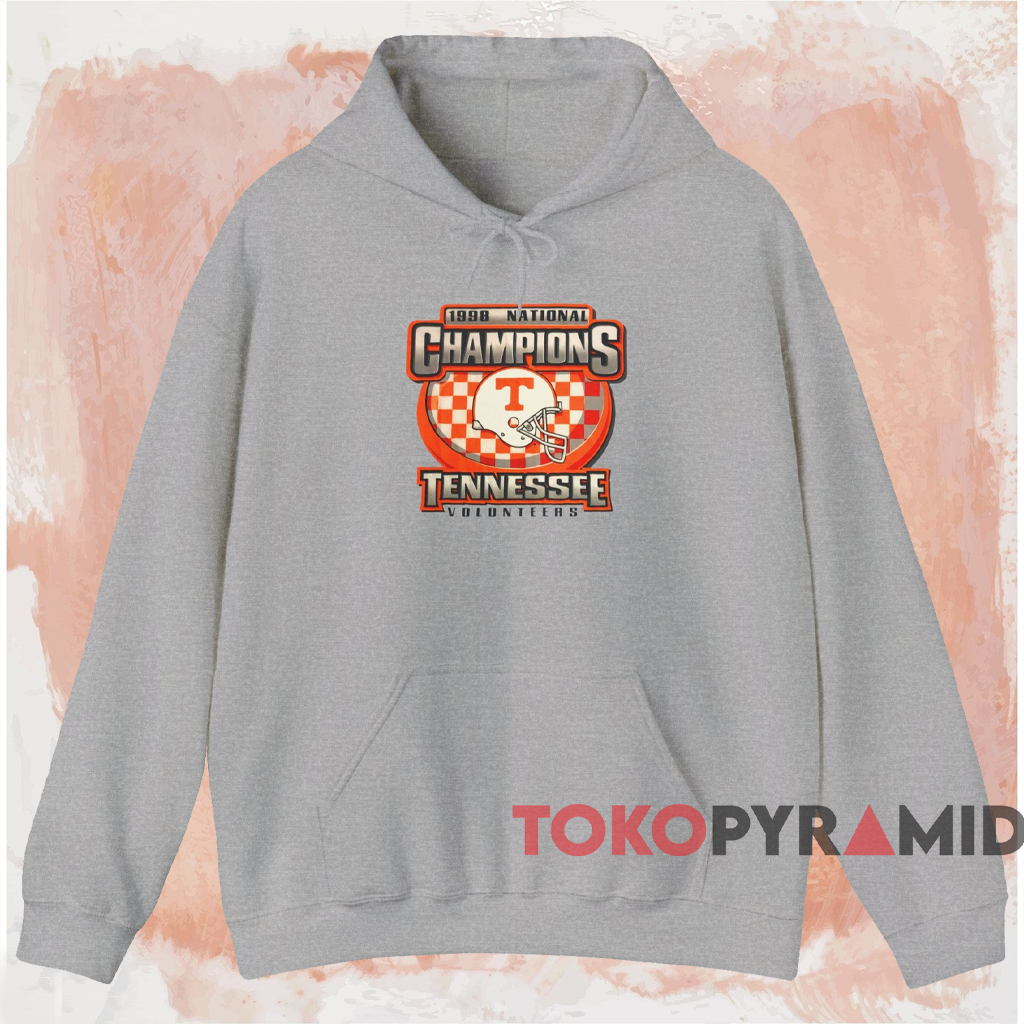 1998 National Champions Tennessee Volunteers Shirt Grey Hoodie 1998 National Champions Tennessee Volunteers Shirt Grey Hoodie