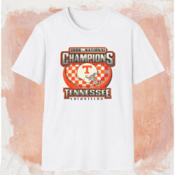 1998 National Champions Tennessee Volunteers Shirt White T shirt