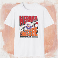 1998 Nebraska Vs Tennessee National Championship Shirt White T shirt