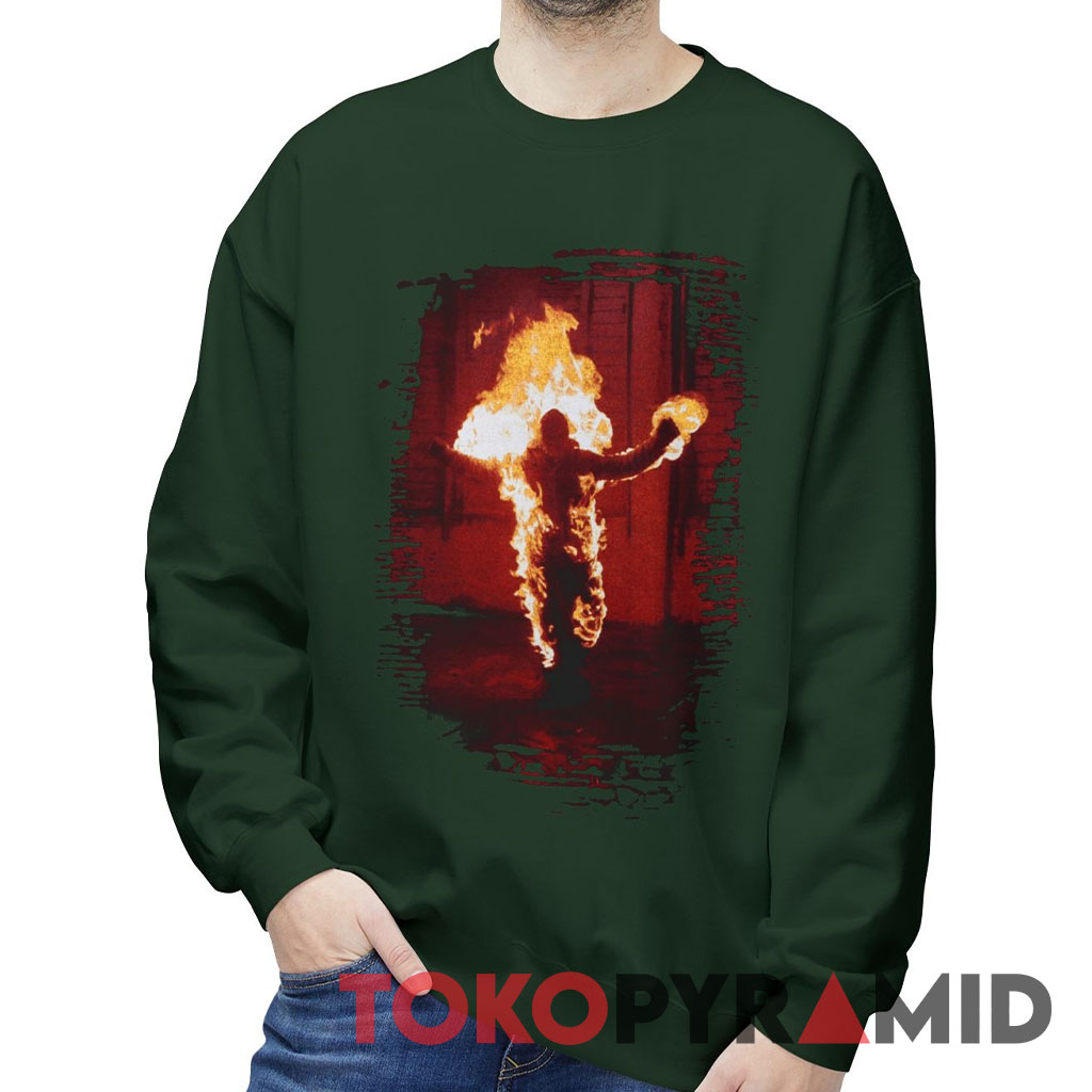 1998 Rammstein Burning Man Sweatshirt 1998 Rammstein Burning Man Sweatshirt