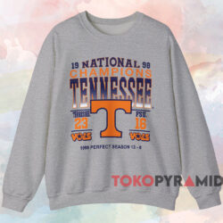 1998 Tennessee National Champions Perfect Season Shirt 4 1998 Tennessee National Champions Perfect Season Shirt Grey Sweatshirt