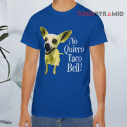 1998 Yo Quiero Taco Bell Chihuahua Blue T shirt