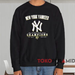1999 Yankees Back2back World Series Shirt 3 1999 Yankees Back2back World Series Shirt Black Sweatshirt