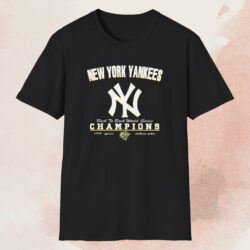 1999 Yankees Back2back World Series Shirt Black T shirt