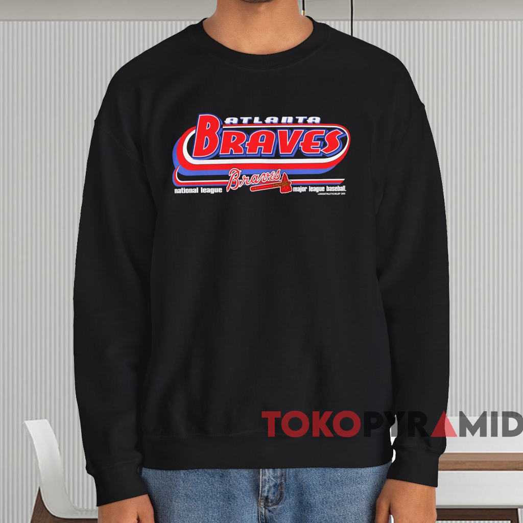 2000 Atlanta Braves National League Shirt Black Sweatshirt 2000 Atlanta Braves National League Shirt Black Sweatshirt