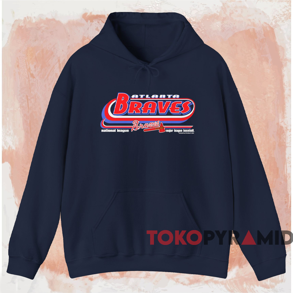 2000 Atlanta Braves National League Shirt Navy Hoodie 2000 Atlanta Braves National League Shirt Navy Hoodie