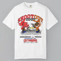 2000 Cotton Bowl Shoot Out Arkansas Vs Texas T shirt