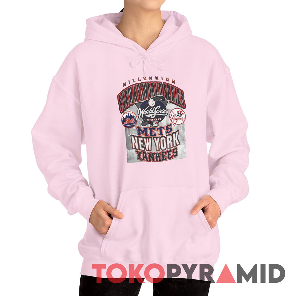 2000 Millennium Subway World Series Shirt Met New York Yankees Hoodie 2000 Millennium Subway World Series Shirt Met New York Yankees Hoodie