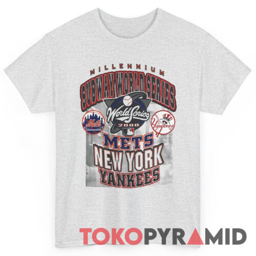 2000 Millennium Subway World Series Shirt Met New York Yankees Shirt 2000 Millennium Subway World Series Shirt Met New York Yankees Shirt