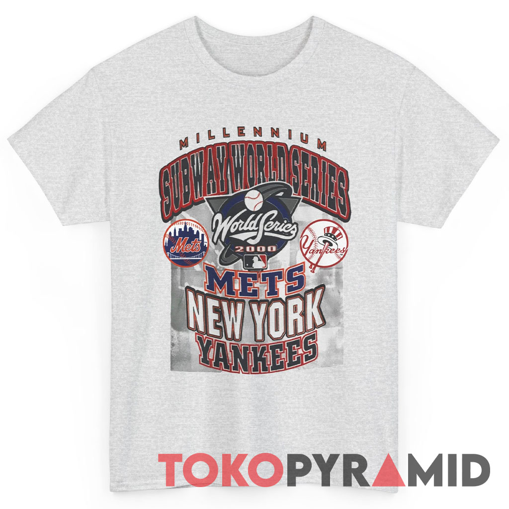 2000 Millennium Subway World Series Shirt Met New York Yankees Shirt 2000 Millennium Subway World Series Shirt Met New York Yankees Shirt