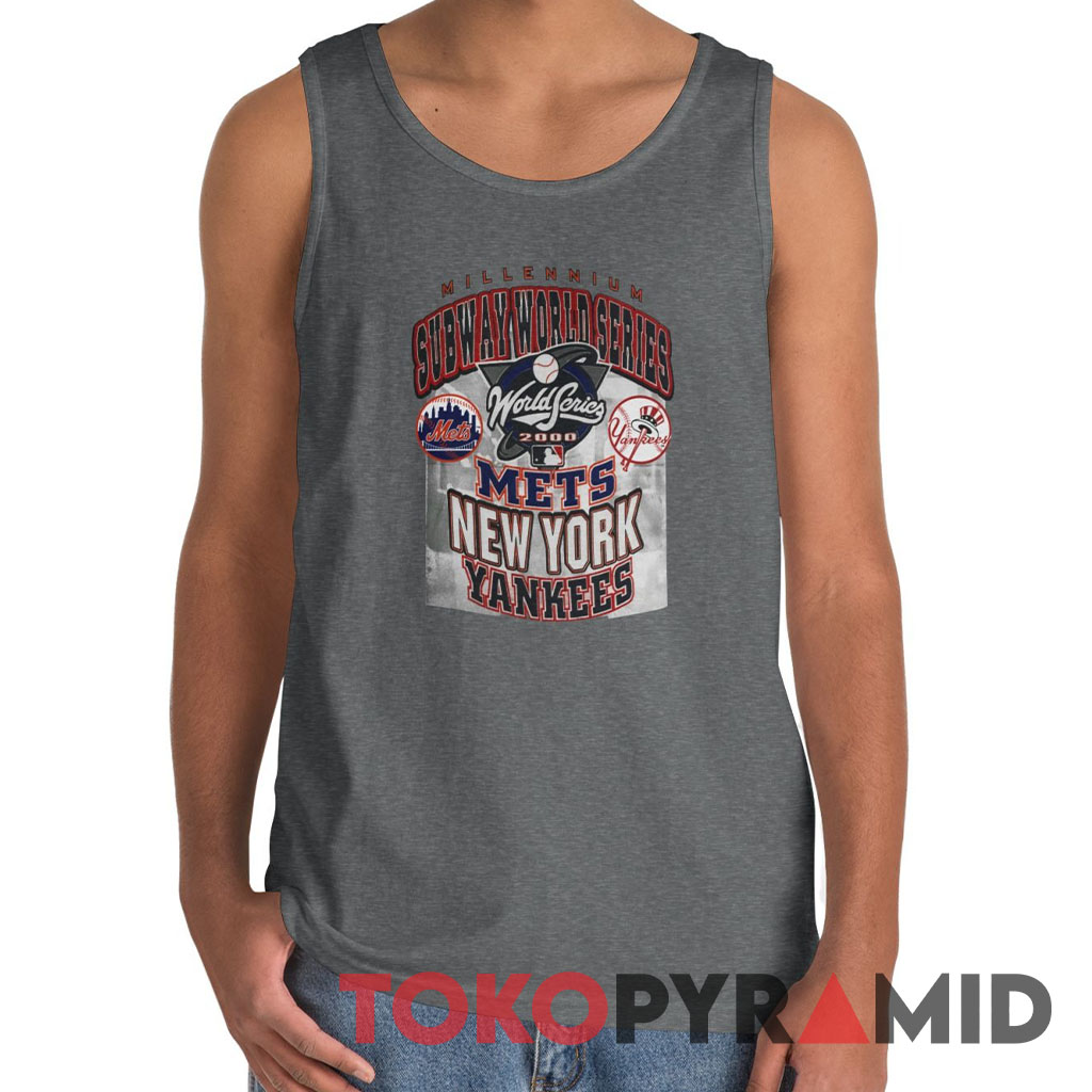 2000 Millennium Subway World Series Shirt Met New York Yankees Tank Top 2000 Millennium Subway World Series Shirt Met New York Yankees Tank Top
