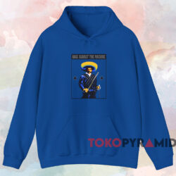 2000 Rage Against The Machine Emiliano Zapata T shirt Blue Hoodie