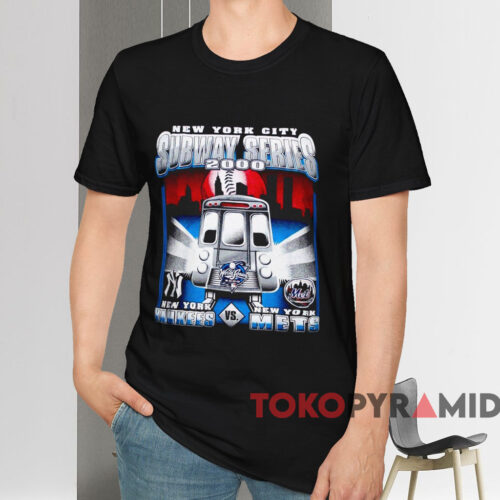 2000 Yankees Vs Mets Subway Series Shirt Black T shirt 2000 Yankees Vs Mets Subway Series Shirt Black T shirt