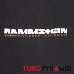 2000s Rammstein Hier Kommt Die Sonne Shirt Back