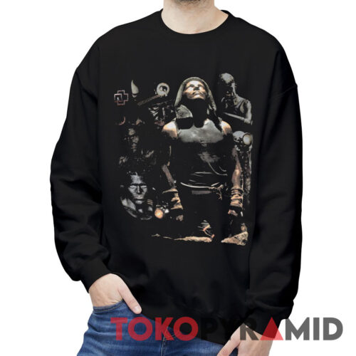 2000s Rammstein Hier Kommt Die Sonne Sweatshirt
