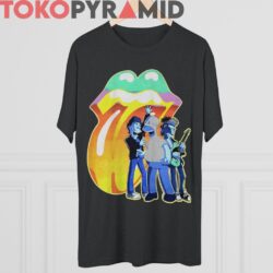 2000s Vintage Rolling Stones The Simpsons Homer Jay Simpson Rare T-shirt 2 2000s Vintage Rolling Stones The Simpsons Homer Jay Simpson Rare Black T shirt