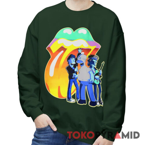 2000s Vintage Rolling Stones The Simpsons Homer Jay Simpson Rare Sweatshirt 2000s Vintage Rolling Stones The Simpsons Homer Jay Simpson Rare Sweatshirt