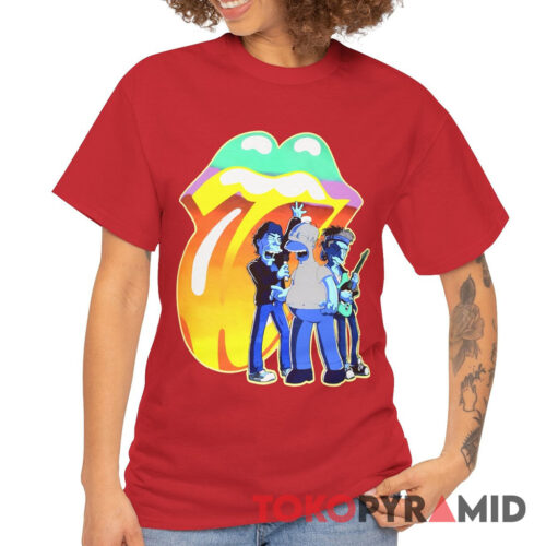 2000s Vintage Rolling Stones The Simpsons Homer Jay Simpson Rare T Shirt 2000s Vintage Rolling Stones The Simpsons Homer Jay Simpson Rare T Shirt