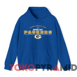 2001 Green Bay Packers National Football League T shirt Blue Hoodie