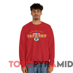 2001 Green Bay Packers National Football League T shirt Red Sweatshirt