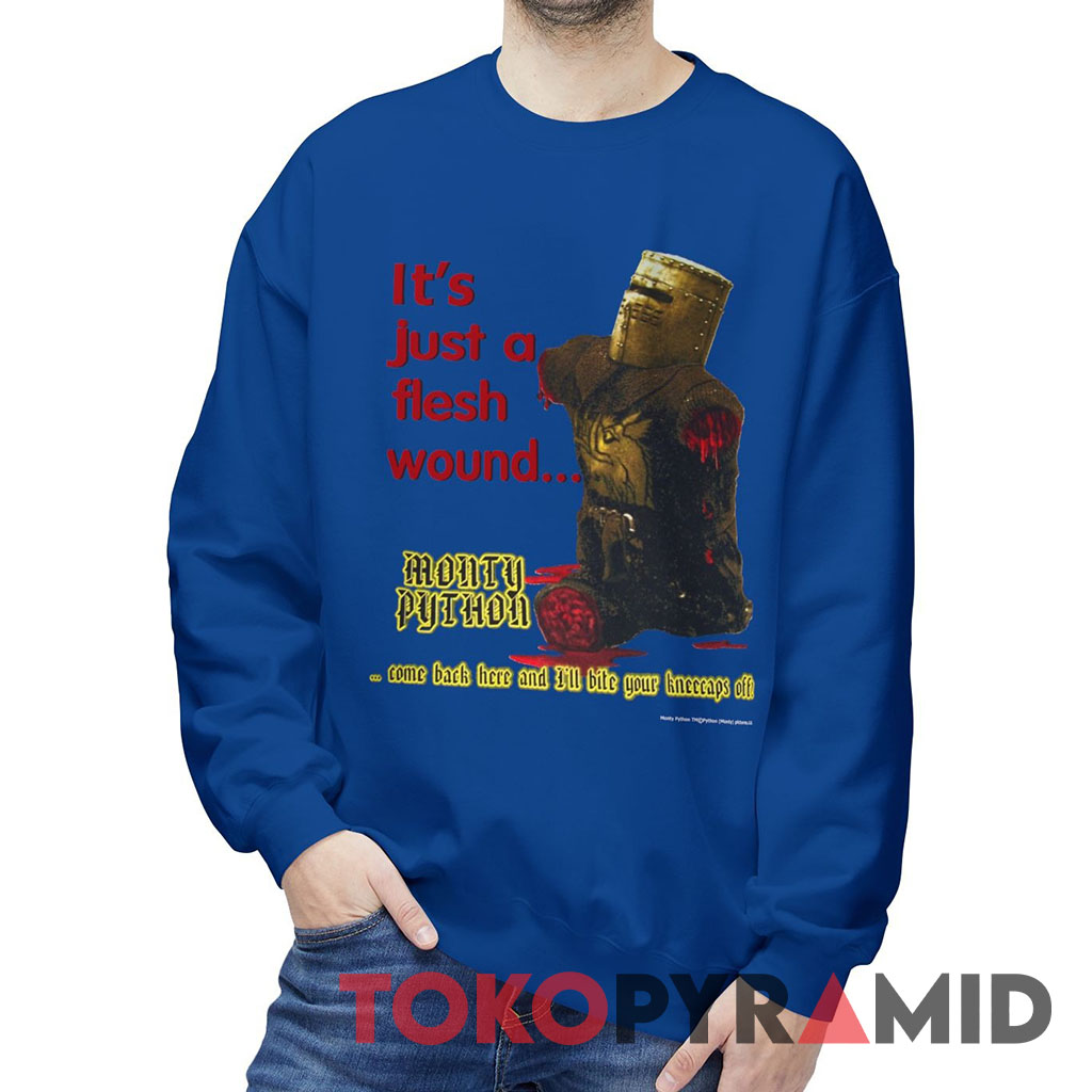 2001 Monty Python It's Just A Flesh Wound Sweatshirt 2001 Monty Python It's Just A Flesh Wound Sweatshirt