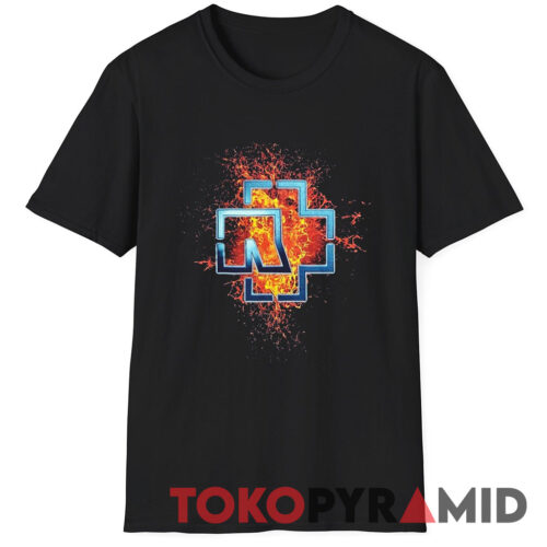 2001 Rammstein Lava Logo Shirt 2001 Rammstein Lava Logo Shirt