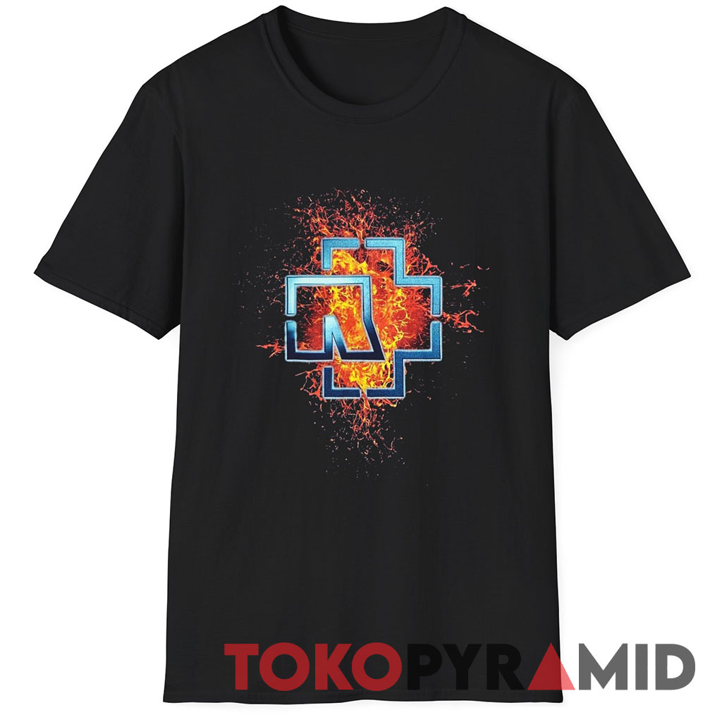 2001 Rammstein Lava Logo Shirt 2001 Rammstein Lava Logo Shirt