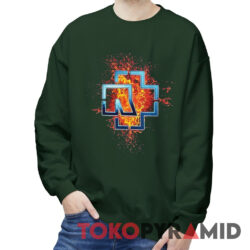 2001 Rammstein Lava Logo Sweatshirt