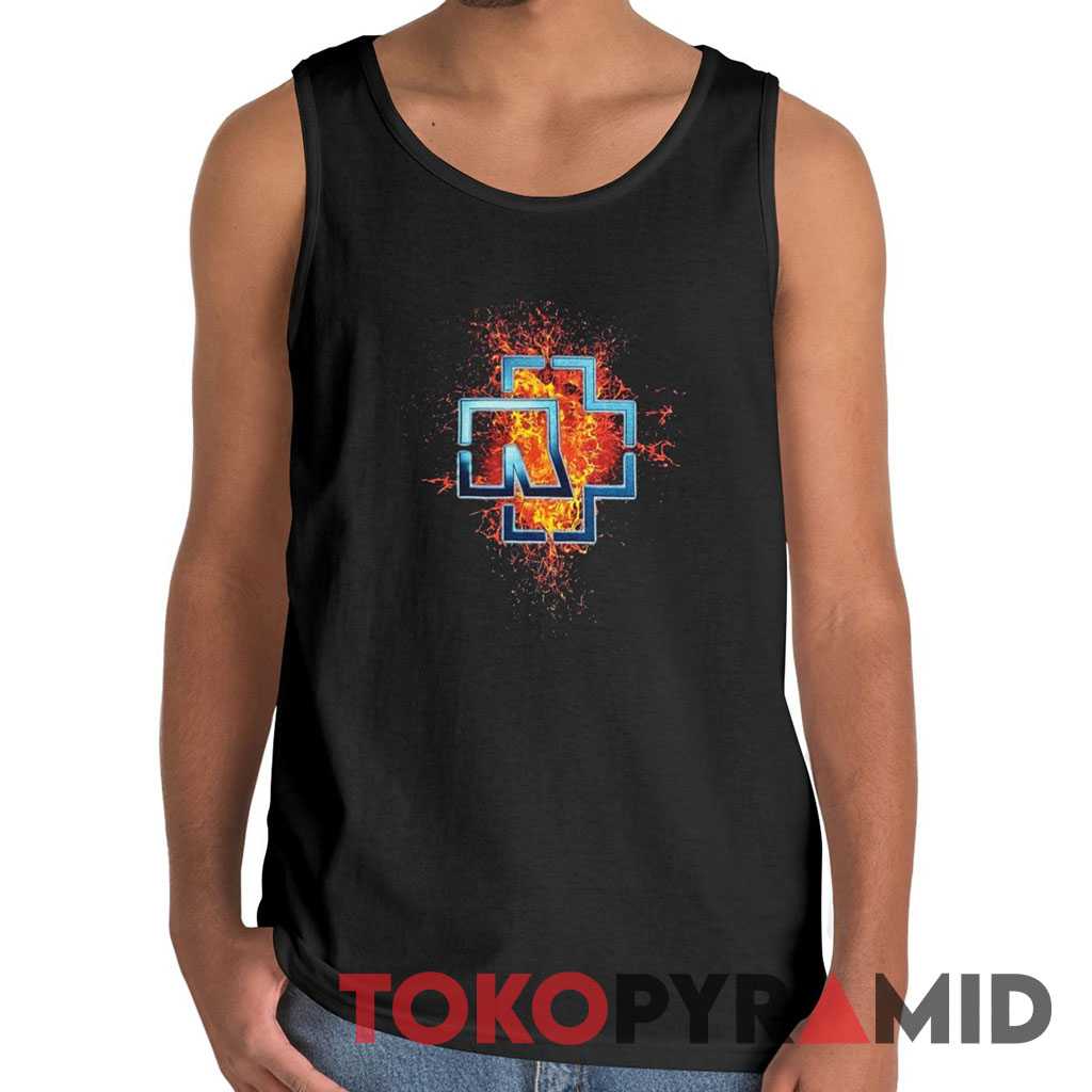 2001 Rammstein Lava Logo Tank Top 2001 Rammstein Lava Logo Tank Top