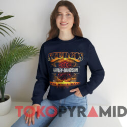 2002 Harley Davidson Sturgis Black Hills Rally T-shirt 3 2002 Harley Davidson Sturgis Black Hills Rally T shirt Navy Sweatshirt