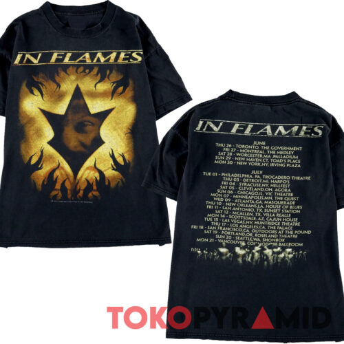 2003 In Flames Tour Shirt