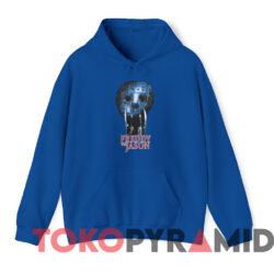 2004 Freddy Vs Jason Horror Movie Promo T shirt Blue Hoodie