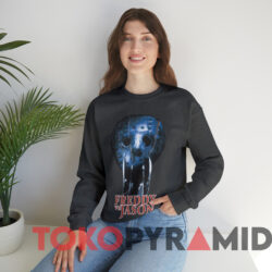 2004 Freddy Vs Jason Horror Movie Promo T shirt Dark Heather Sweatshirt