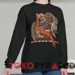 2004 Spider-Man 2 T-shirt 4 2004 Spider man 2 T shirt Black Sweatshirt