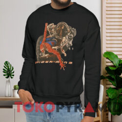 2004 Spider-Man 2 T-shirt 3 2004 Spider man 2 T shirt Black Sweatshirt