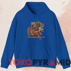 2004 Spider-Man 2 T-shirt 2 2004 Spider man 2 T shirt Blue Hoodie