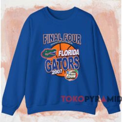 2007 Florida Gators Ncaa Final Four Shirt Blue Sweatshirt