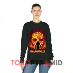2007 Halloween Rob Zombie Movie Black Long sleeved