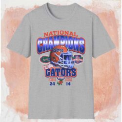 2008 Florida Gators National Champions Shirt Navy T shirt