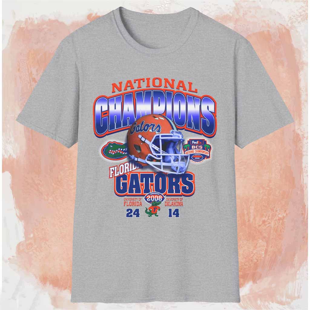 2008 Florida Gators National Champions Shirt Navy T shirt 2008 Florida Gators National Champions Shirt Navy T shirt