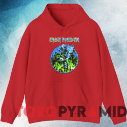 2008 Iron Maiden Somewhere Back In Time T-shirt 4 2008 Iron Maiden Somewhere Back In Time T shirt Red Hoodie